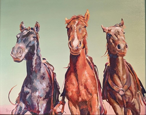 First Saddles by Randy Meador