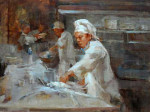 Line Cooks #  by Peggy Kingsbury