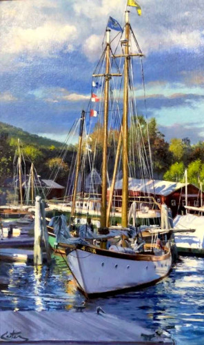Camden Harbor by Mitch Caster